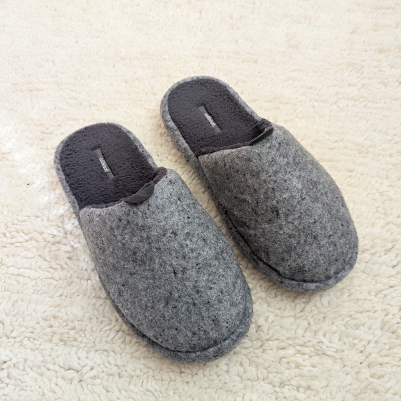 allbirds Shoes - Allbirds Heathered Gray Wool Dweller Slippers